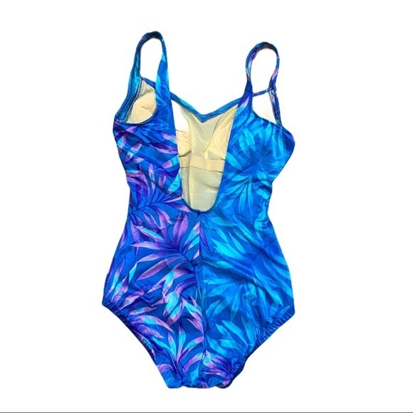 Maxine of Hollywood CLASSIC vintage swimsuit Pin-Up 70’s 80’s one piece - Picture 3 of 8